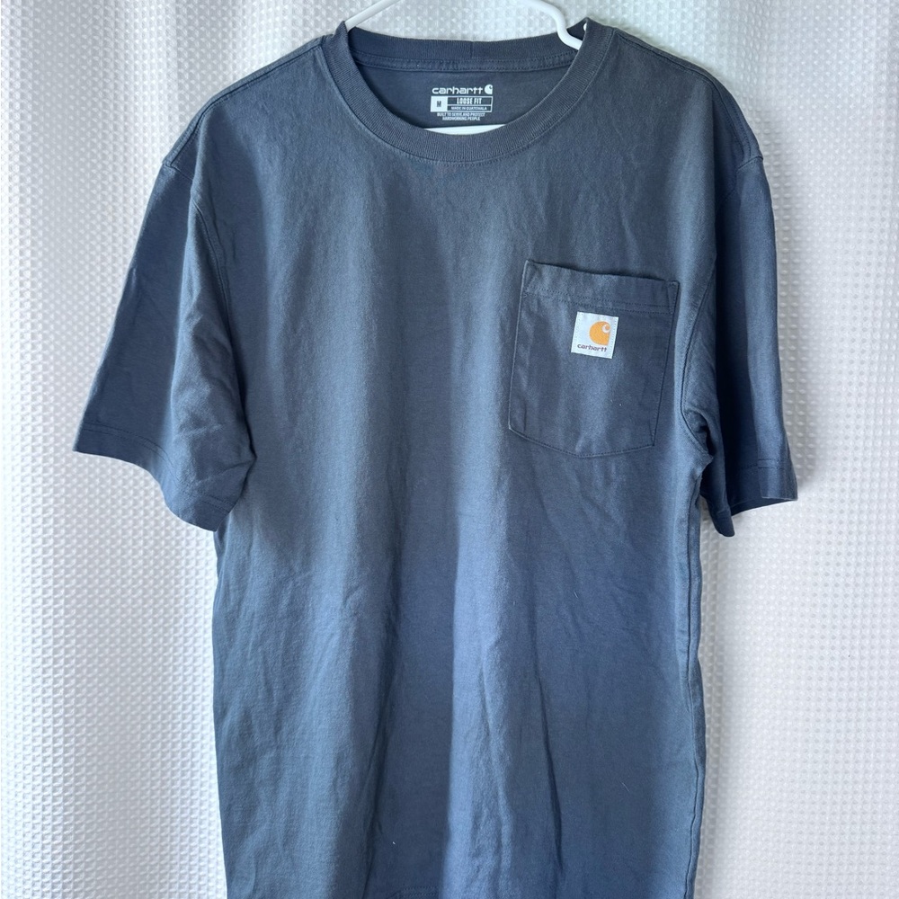 *Brand New* Carhartt Short-Sleeve Pocket Loose Fit Tee in Slate Gray Size M